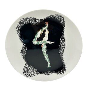 The Numerals 4 Bone China 9" Plate By Noritake Japan 1986 C269